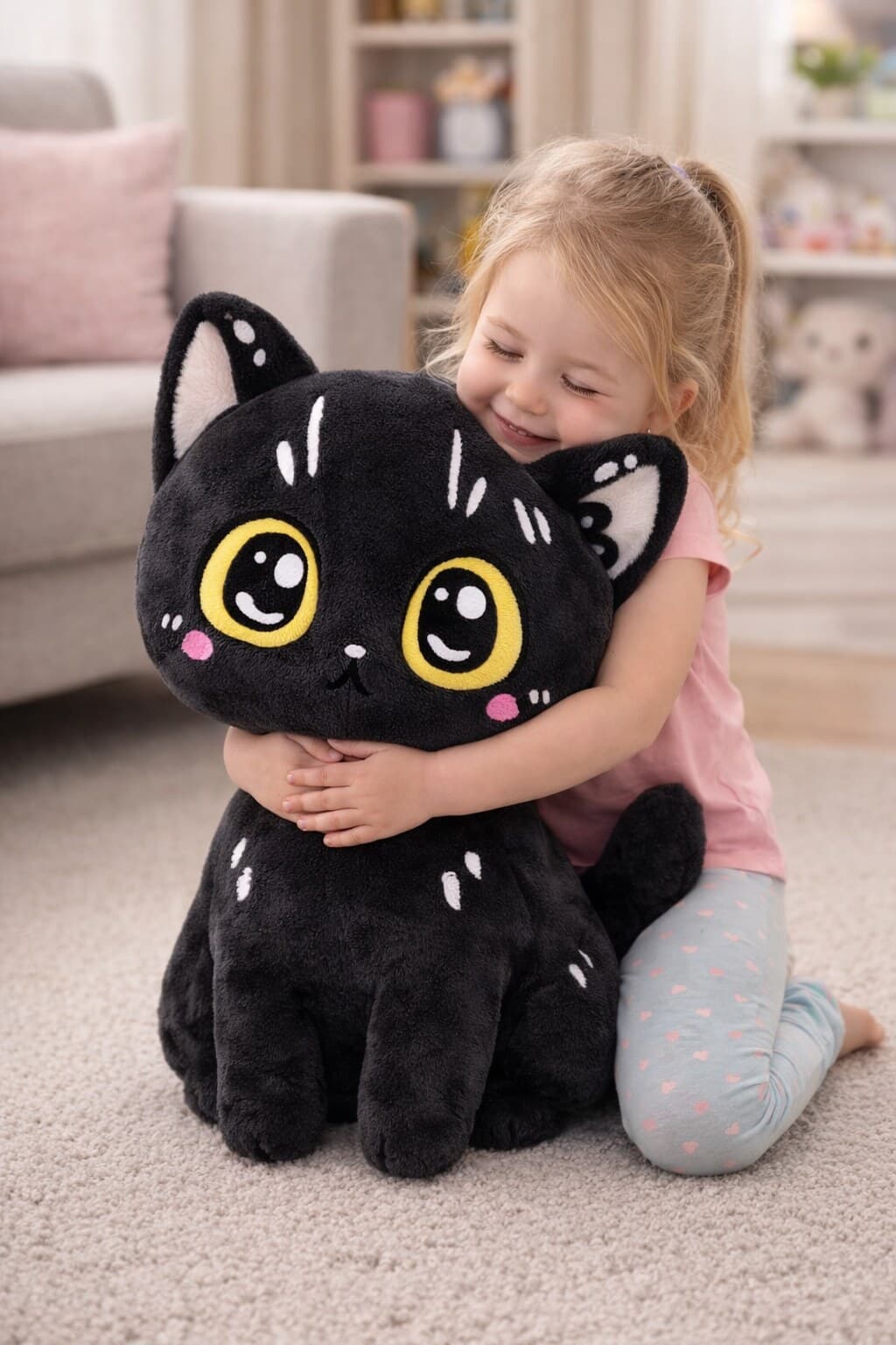 Plush cat