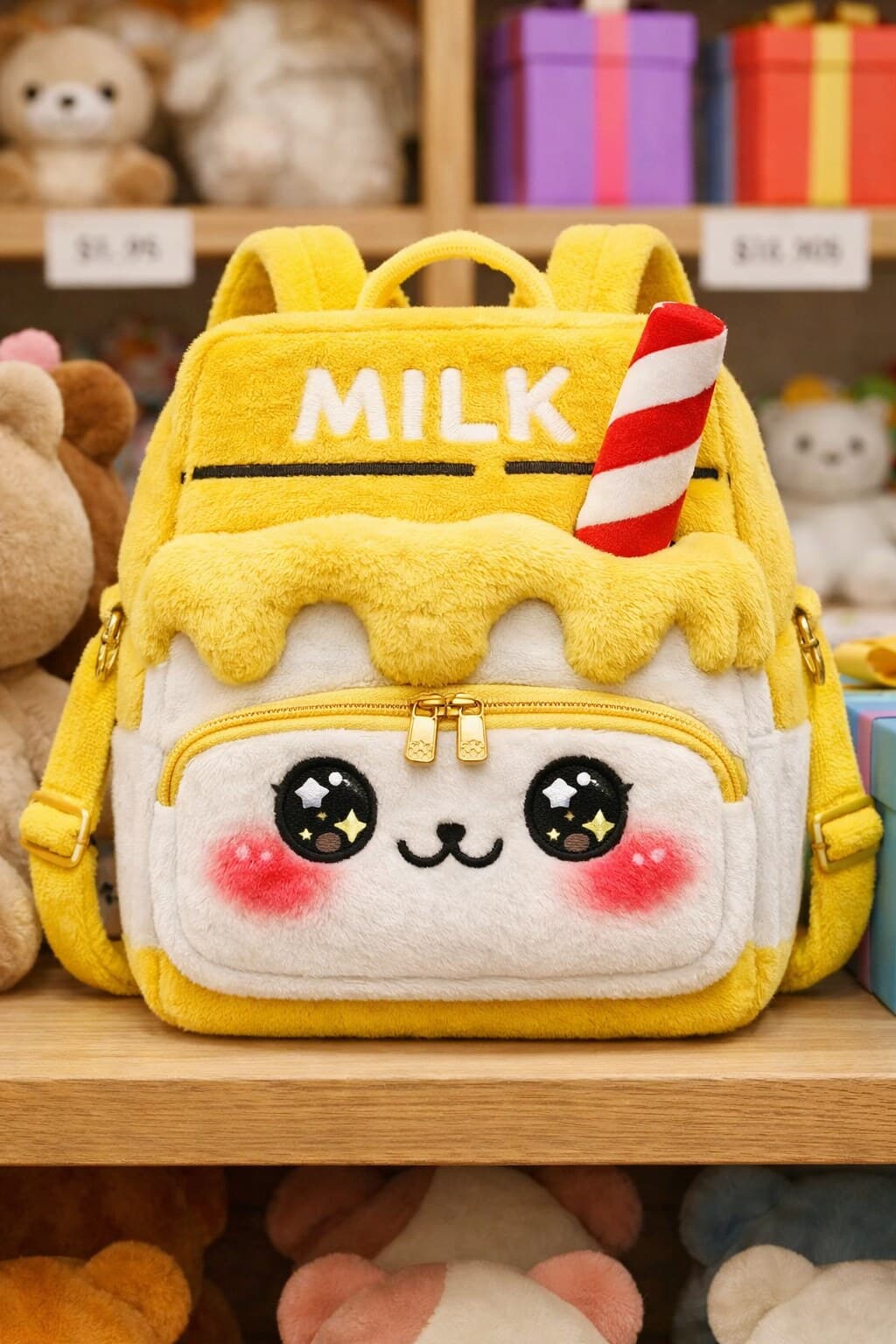 Milk-carton backpack