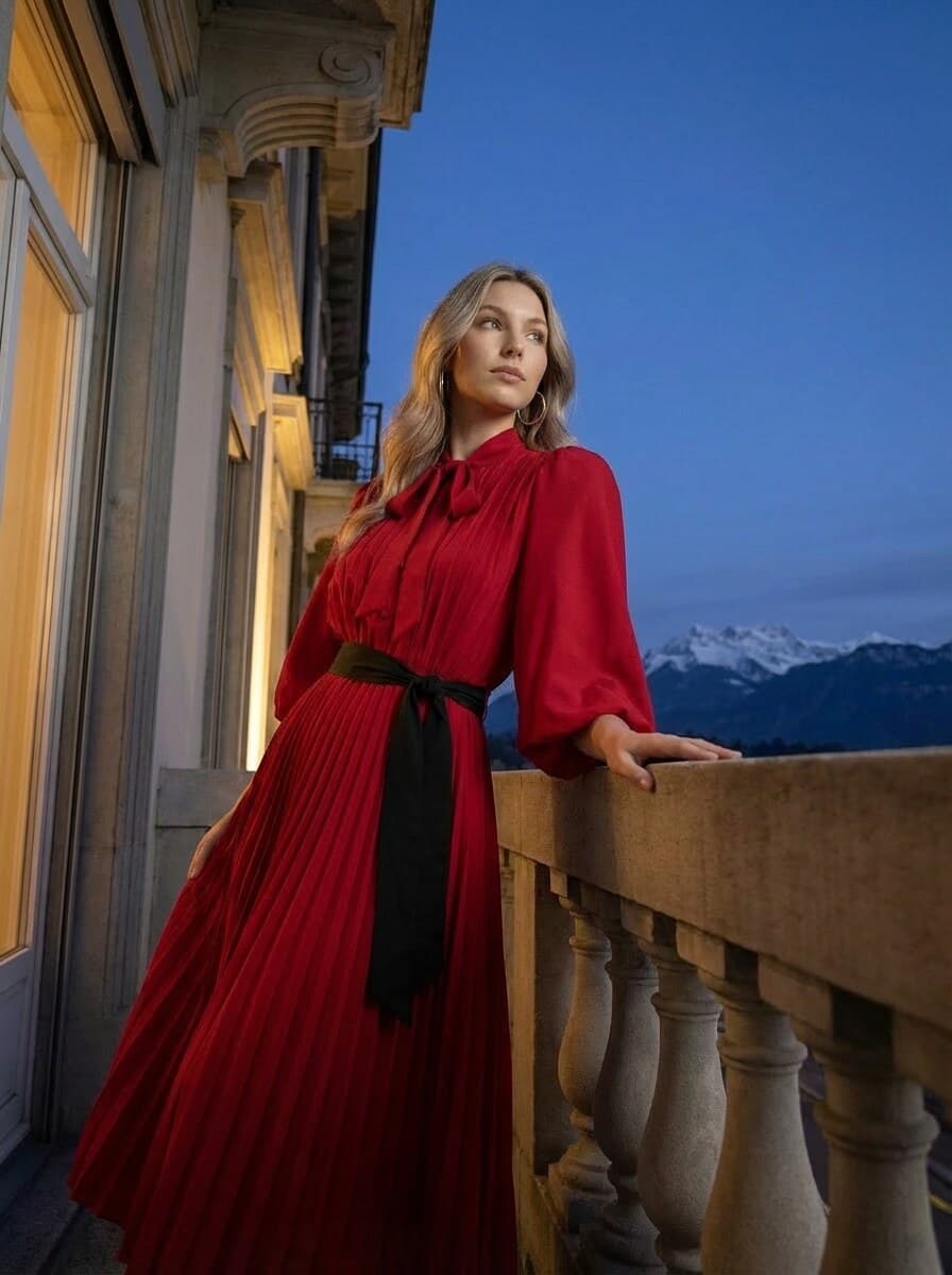 Balcony over the Alps