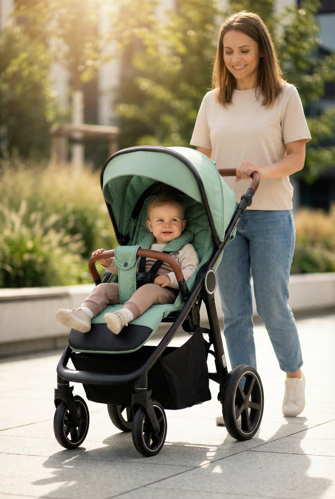 Stroller in the park