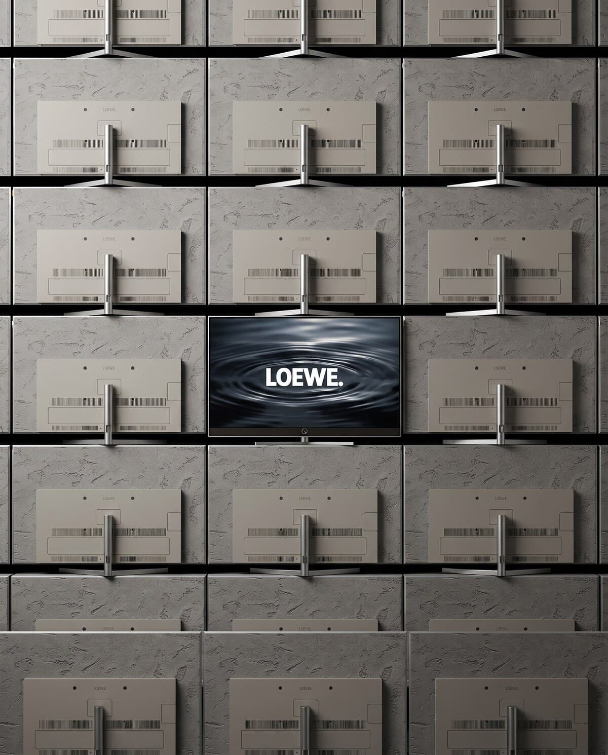 Loewe retail wall